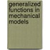 Generalized Functions In Mechanical Models