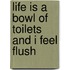 Life Is a Bowl of Toilets and I Feel Flush