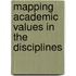 Mapping Academic Values in the Disciplines