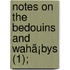 Notes On The Bedouins And Wahã¡Bys (1);