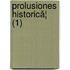 Prolusiones Historicã¦ (1)