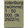 Rotenburg (wümme) 1 : 50 000. (tk 2922/n) by Unknown