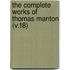 The Complete Works Of Thomas Manton (V.18)