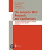 The Semantic Web Research And Applications door Jeff Davies