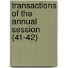 Transactions of the Annual Session (41-42) door Homeopathic Medical Pennsylvania