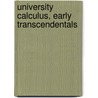 University Calculus, Early Transcendentals door Maurice D. Weir