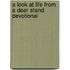 A Look at Life from a Deer Stand Devotional