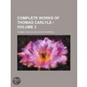 Complete Works of Thomas Carlyle (Volume 3) by Thomas Carlyle