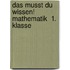 Das musst du  wissen! Mathematik  1. Klasse