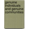 Genuine Individuals and Genuine Communities door Jacqueline Ann K. Kegley