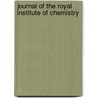 Journal Of The Royal Institute Of Chemistry by Royal Institute of Chemistry