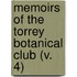 Memoirs Of The Torrey Botanical Club (V. 4)
