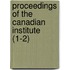 Proceedings of the Canadian Institute (1-2)