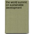 The World Summit on Sustainable Development