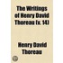 The Writings Of Henry David Thoreau (V. 14)