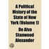 A Political History Of The State Of New York