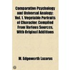 Comparative Psychology And Universal Analogy door M. Edgeworth Lazarus