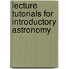 Lecture Tutorials for Introductory Astronomy door Timothy F. Slater