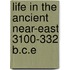 Life in the Ancient Near-East 3100-332 B.C.E