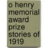 O Henry Memorial Award Prize Stories Of 1919