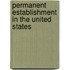 Permanent Establishment In The United States