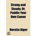 Strong And Steady, Or, Paddle Your Own Canoe