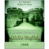 A Concise Dictionary Of Middle English (1888) door Walter William Skeat