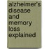 Alzheimer's Disease And Memory Loss Explained