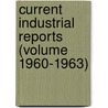 Current Industrial Reports (Volume 1960-1963) door United States. Census