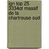 Ign Top 25 3334ot Massif De La Chartreuse Sud