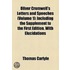 Oliver Cromwell's Letters And Speeches (1859)