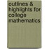 Outlines & Highlights For College Mathematics