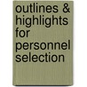 Outlines & Highlights for Personnel Selection door Cram101 Textbook Reviews