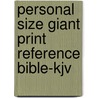 Personal Size Giant Print Reference Bible-Kjv door Hendrickson