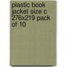 Plastic Book Jacket Size C 276x219 Pack Of 10 door ; ;