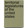 Territorial Legislatures of the United States door Not Available