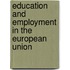 Education And Employment In The European Union