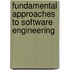 Fundamental Approaches To Software Engineering