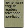 Heinemann English Readers Advanced Non-Fiction door Janet Shuter