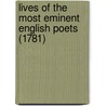Lives Of The Most Eminent English Poets (1781) door Samuel Johnson
