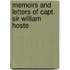 Memoirs and Letters of Capt. Sir William Hoste