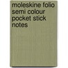 Moleskine Folio Semi Colour Pocket Stick Notes by Moleskine