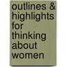Outlines & Highlights for Thinking about Women by Cram101 Textbook Reviews