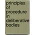 Principles Of Procedure In Deliberative Bodies