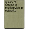 Quality Of Service In Multiservice Ip Networks door Ajmone Ed Marsan
