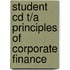 Student Cd T/a Principles Of Corporate Finance