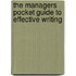 The Managers Pocket Guide To Effective Writing