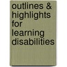 Outlines & Highlights For Learning Disabilities door Cram101 Textbook Reviews
