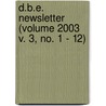 D.B.E. Newsletter (Volume 2003 V. 3, No. 1 - 12) door Montana. Dept. Bureau