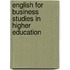 English For Business Studies In Higher Education